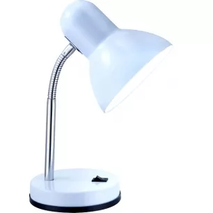 BASIC - beltéri, asztali lámpa, fehér, króm - GLOBO 2485