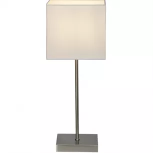 Aglae - Érintőkapcsolós asztali lámpa; fehér, E14 1x40W - Brilliant-94873/05