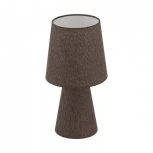 CARPARA - barna textil asztali lámpa - Eglo-97123