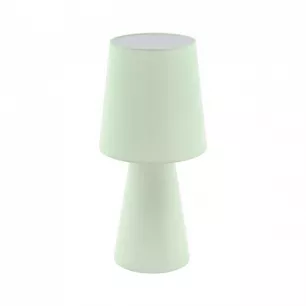 CARPARA - világos zöld textil asztali lámpa - Eglo-97431