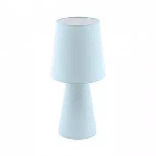 CARPARA - világos kék textil asztali lámpa - Eglo-97432