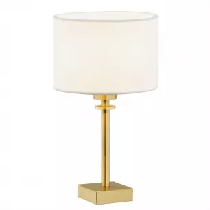 ABBANO asztali lámpa, arany és fehér, 1xE27 -  AR-8047