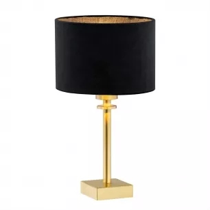 ABBANO asztali lámpa, arany és fekete, 1xE27 -  AR-8049
