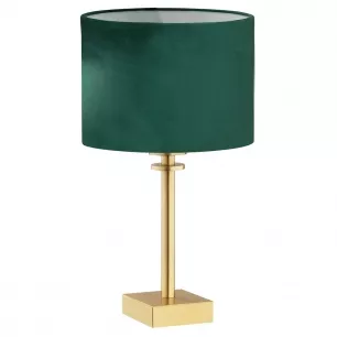 ABBANO asztali lámpa, arany és zöld, 1xE27 -  AR-8106