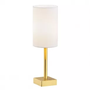 ABRUZZO asztali lámpa, arany és fehér, 1xE14 -  AR-8030
