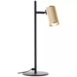 MARTY LED asztali lámpa, 1 izzós, 1xGU10, matt arany és fekete -  Brilliant-G80053/86