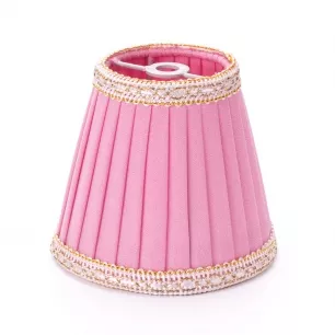 ORGANZA textil lámpaernyő - ORI-Shade 301 selyem rózsaszín