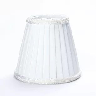 ORGANZA textil lámpaernyő, selyemfehér - ORI-Shade 301 selyemfehér