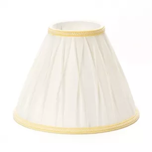 Textil lámpaernyő 4-4466, átm: 310 mm, krém - ORI-Schirm 4-4466