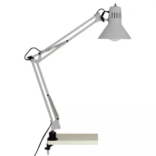 Hobby íróasztali lámpa, satus, titanium - BRILLIANT-10802/11