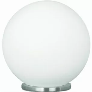 Rondo - Asztali lámpa  E27  átm:20cm ezüst/opál - EGLO-85264