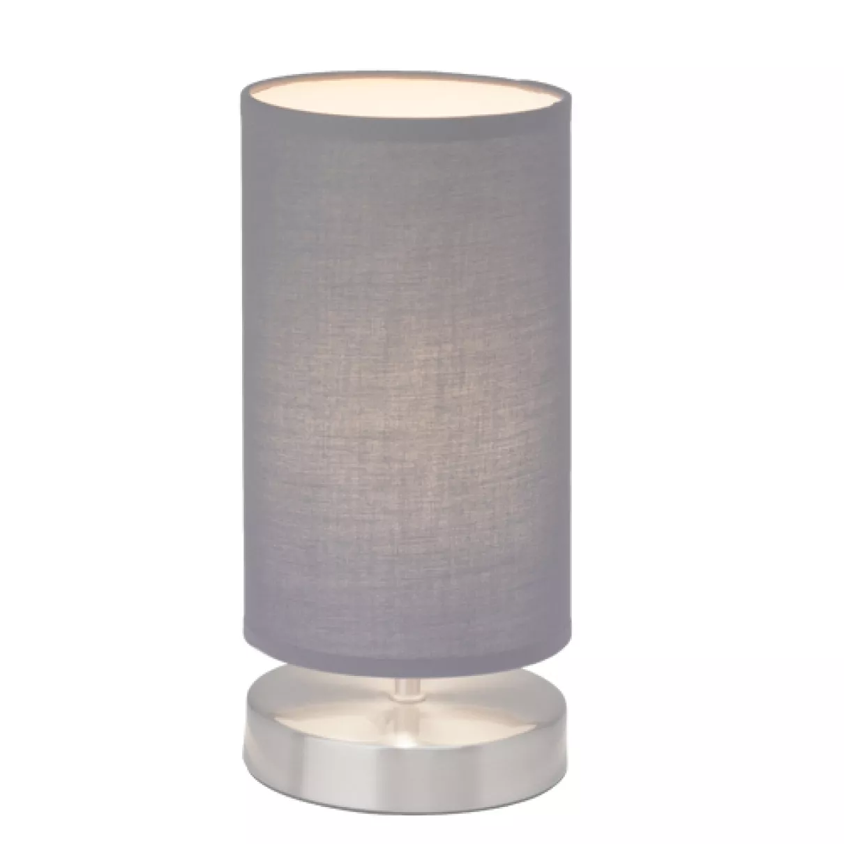 Clarie - Szürke asztali lámpa, E14 1x40W - Brilliant-13247/22