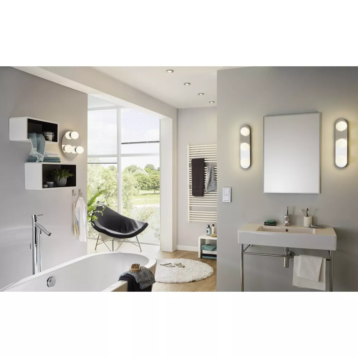 Mosiano - LED-es fali/mennyezeti fürdőszobai lámpa - EGLO-94629