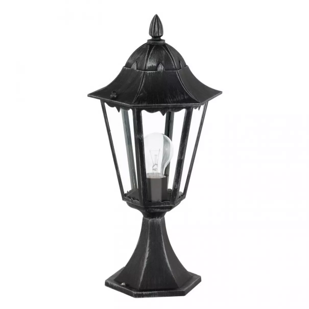 NAVEDO - kültéri fekete állólámpa, m:48cm, 1xE27 - EGLO-93462