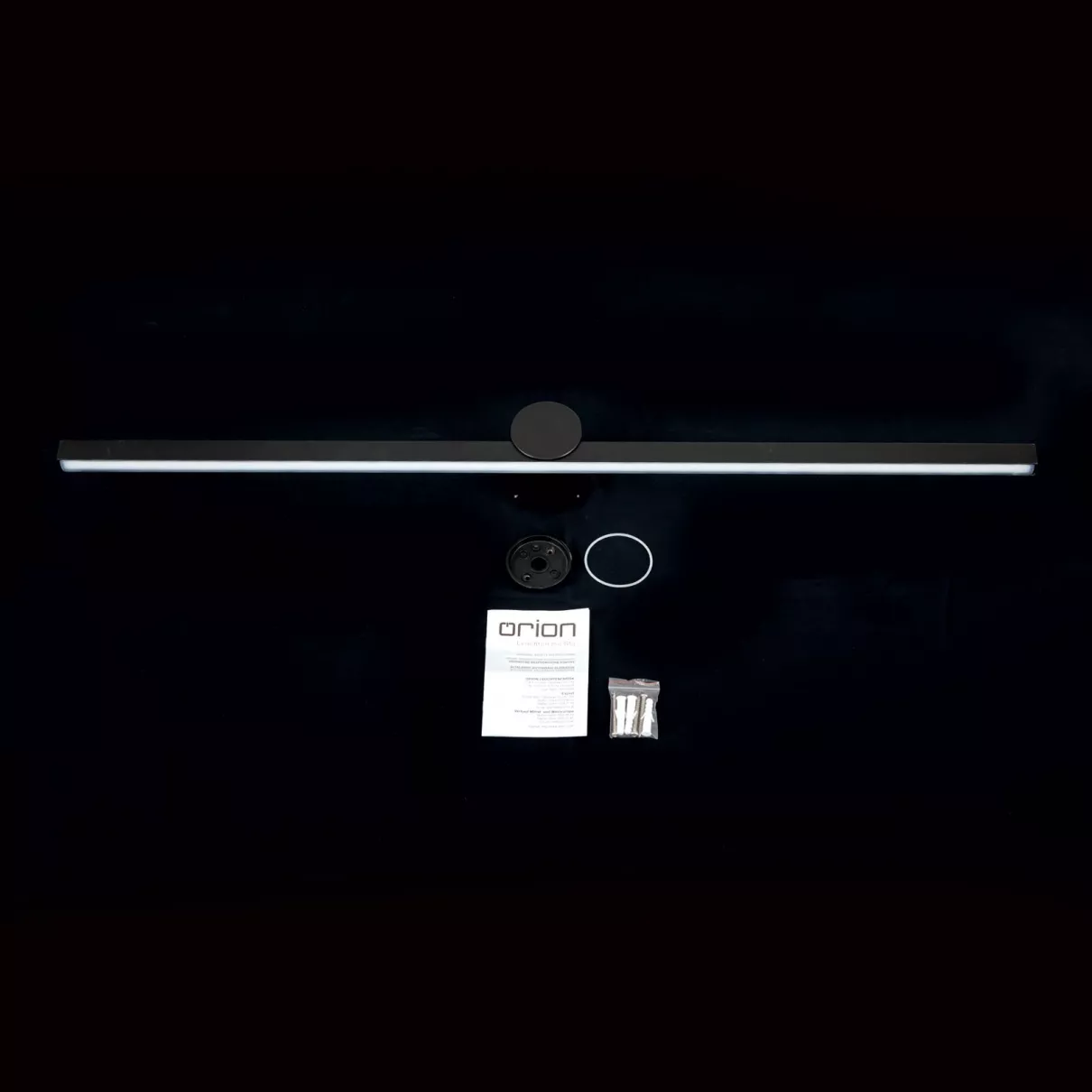 BEAUTY fürdőszobai tükör világító led lámpa, sz:101cm - ORI-Soff 3-585 fekete
