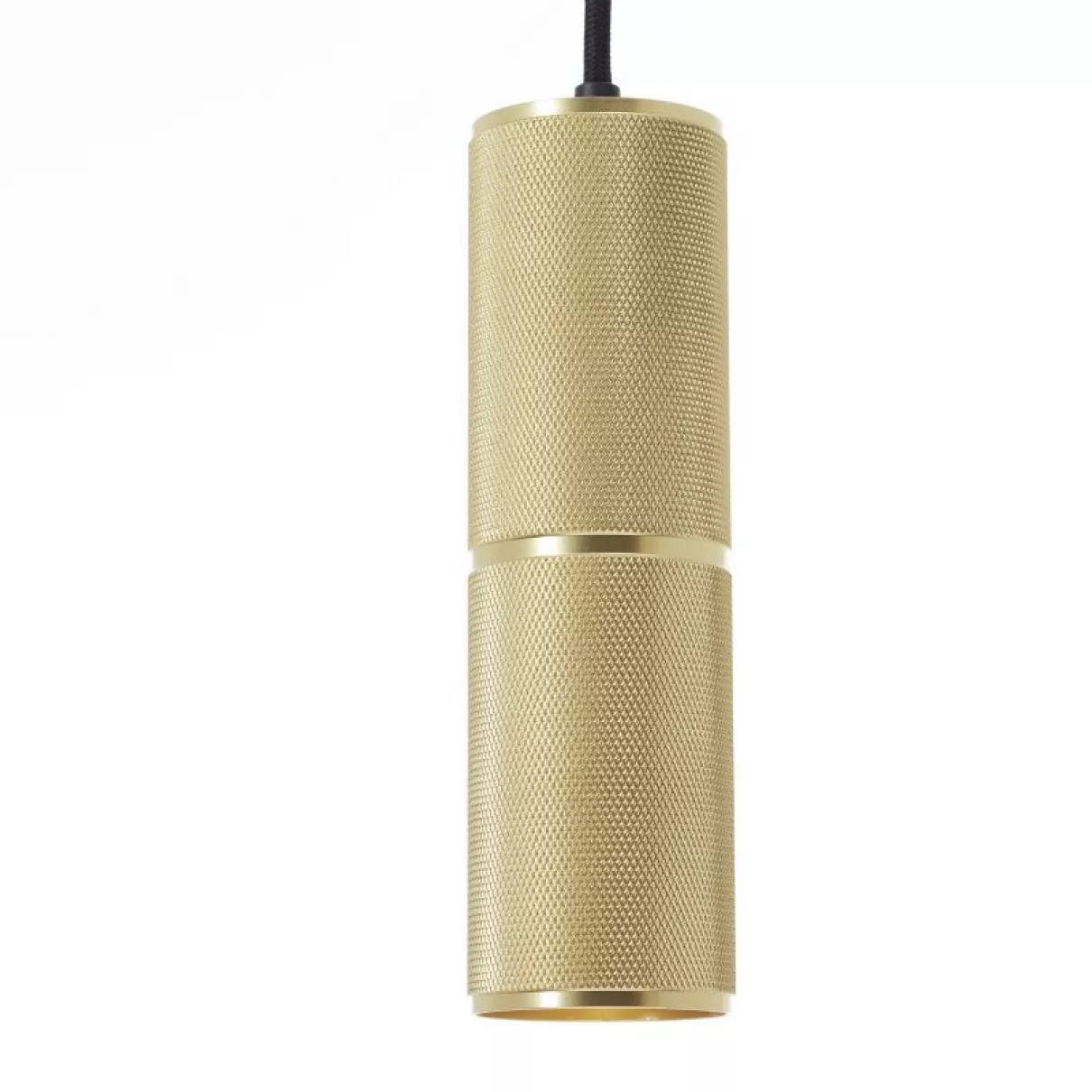 MARTY LED függeszték lámpa 1 izzós, 1xGU10, matt arany és fekete -  Brilliant-G80050/86