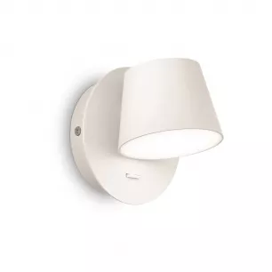 Gim AP1 Bianco - LED kapcsolós fali olvasó lámpa - IDL-167152