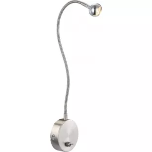 SERPENT - Fali olvasó lámpa, konnektorba dugható, vezetékkel - Globo-24109W