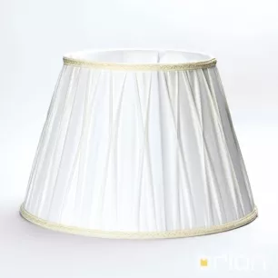 Textil lámpaernyő; fehér -  ORI-Schirm 4-4467