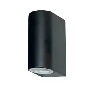 OUTDOOR - Kültéri kerti fali lámpa - Searchlight-8008-2BK-LED