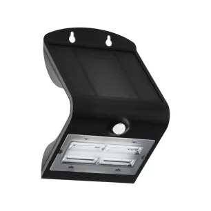 LAMOZZO mozgásérzékelős napelemes 3000-4000-6000K IP54 kültéri LED fali lámpa - Eglo-900255
