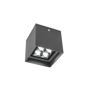 HUB - Kültéri LED mennyezeti lámpa; 605lm; IP54 -  Redo-90229