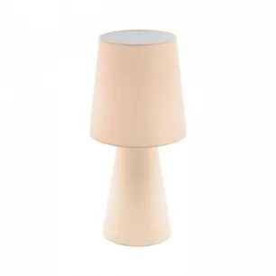 CARPARA barack színű textil asztali lámpa - Eglo-97567