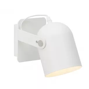 YAN - Kapcsolós fehér fali olvasó lámpa, E27 1x40W - Brilliant-98982/05
