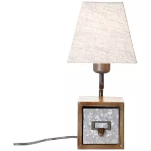 CASKET - Fiókos asztali lámpa - Brilliant-99023/43