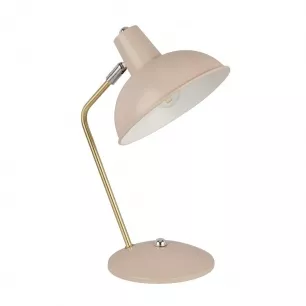 ABERDEEN asztali lámpa, rózsaszín és sárgaréz, 1xE14 - Searchlight-EU60985PI