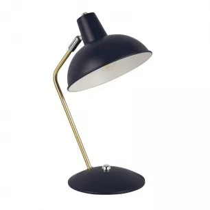 ABERDEEN asztali lámpa, sötétkék és sárgaréz, 1xE14 - Searchlight-EU60985NV