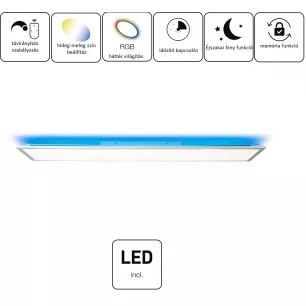 Alissa - Szabályozható LED mennyezeti lámpa; 3300lm; m:120x30cm -  Brilliant-G97023/58