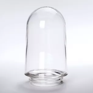 Menetes lámpa üvegbúra 11-1000/60W, átm:100 mm, átlátszó - ORI-Üveg 11-1000/60W