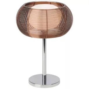 RELAX - Asztali lámpa, G9 1x33W, bronz/króm - Brilliant-61149/53