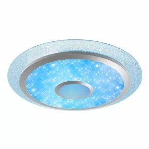 RONNY - Távirányítóval szabályozható, színváltós LED mennyezeti lámpa; átm:56cm -  Brilliant-HK17503S05