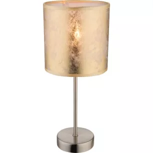 AMY - Arany textilernyős asztali lámpa - Globo-15187T