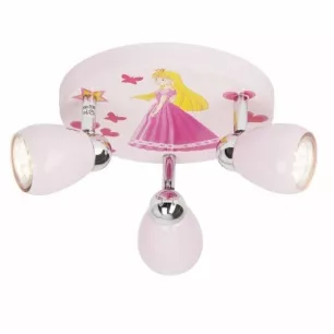 Princess - Gyerek mennyezeti lámpa, 3xGU10 - Brilliant-G55934/17