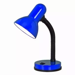 Basic - Írósztali lámpa 1x60W E27 hajlítható mag:30cm kék - EGLO-9232