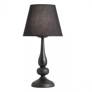 ELIZEE asztali lámpa, E14 1x40W, matt fekete -  Incanti-IEL T1 22 06