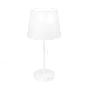 LUDWIG asztali lámpa, 1xE27 - ORI-LA 4-1205 fehér