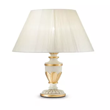 Firenze TL1 Small - Antik fehér asztali éjjeli lámpa - IDL-12889