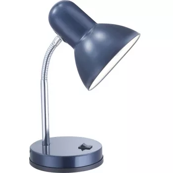 BASIC  asztali lámpa, kék, króm - GLOBO 2486