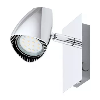Corbera - Olvasó LED fali lámpa, beépített kapcsolóval, 1xGU10 - EGLO-93672