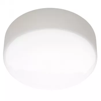 Isar - fali/mennyezeti lámpa, 1 foglalat, fehér, E27, átm:20cm - BRILLIANT-90238/05